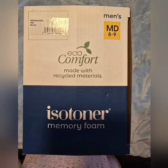 Slippers Men's NWT Isotoner - Picture 6 of 7